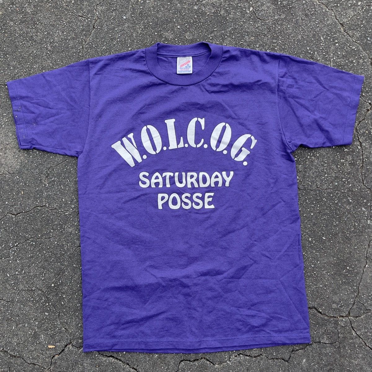 Vintage W O L C O G Saturday Posse Jerzees Shirt
