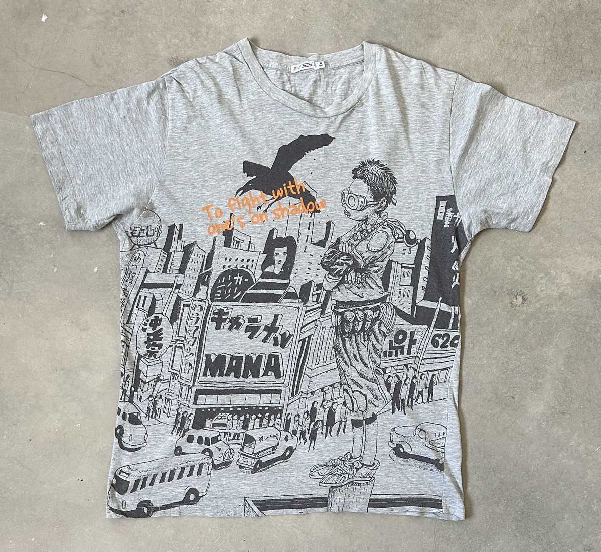 Uniqlo Tekkonkinkerret Anime Tee