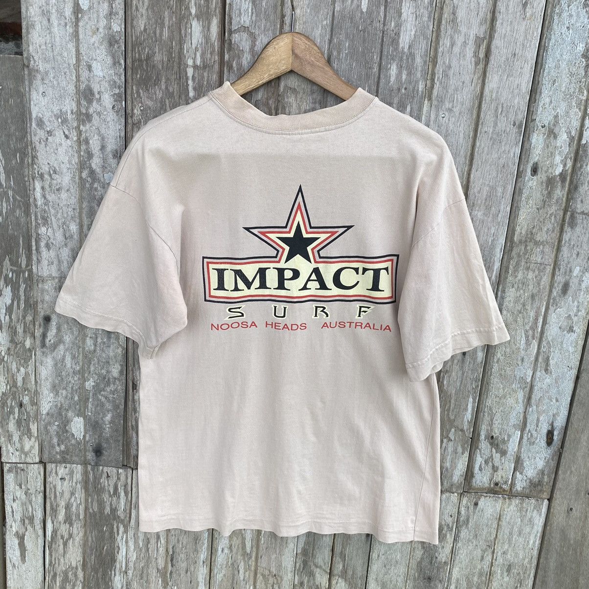 Vintage 90s The Factory Noosa Impact Surf Australia Tee Hoodie, Sweatshirt | FlexRushtees.com