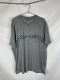 Icebreaker Man Wool Big Mountain Logo Tee Shirt Outdoor