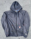 Wip Custom Carhartt Hoodie Iforce Sun Fade Distressed
