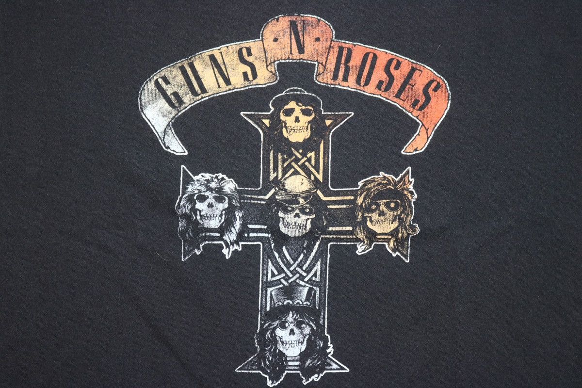 Vintage 90s Gun And Roses Band Tee Hoodie, Sweatshirt | FlexRushtees.com