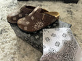 Studios Bravest Studios Mocha Paisley Mule Slip On Shoes