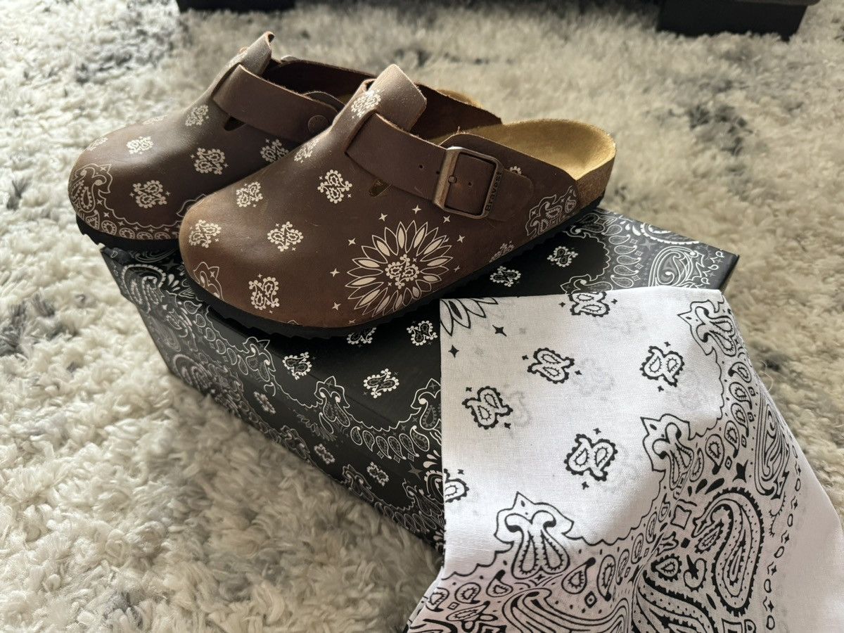 Studios Bravest Studios Mocha Paisley Mule Slip On Shoes