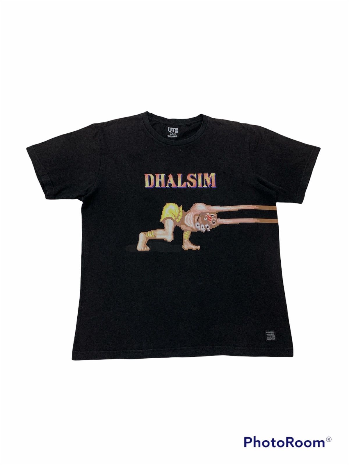 Playstation X Uniqlo Dhalsim Street Fighters Shirt Uniqlo Capcom