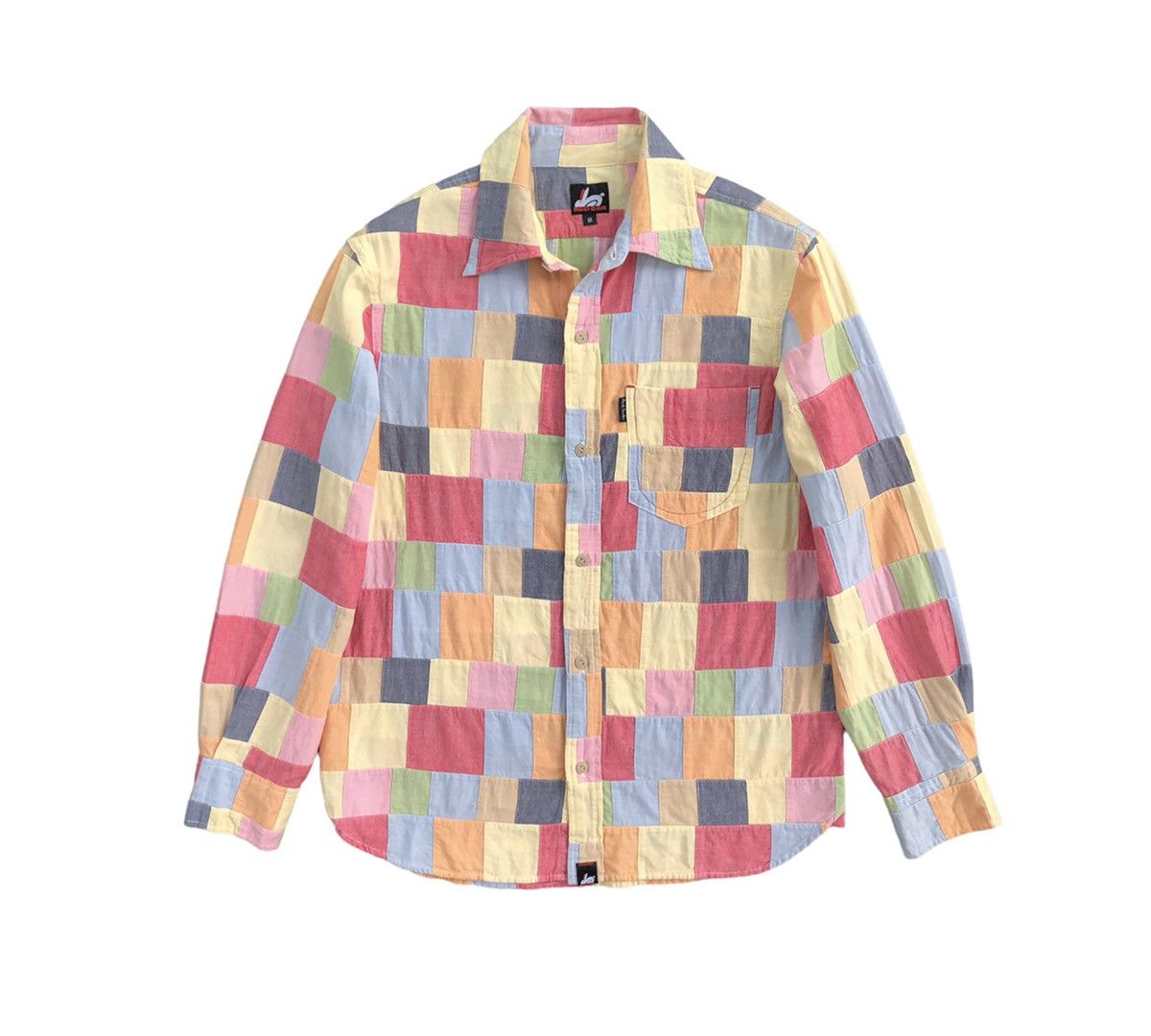 Smith X Paul Smith Red Ear Paulsmith Red Ear Patch Work Colour Block Long Slee T-Shirts, Hoodie, Sweatshirt