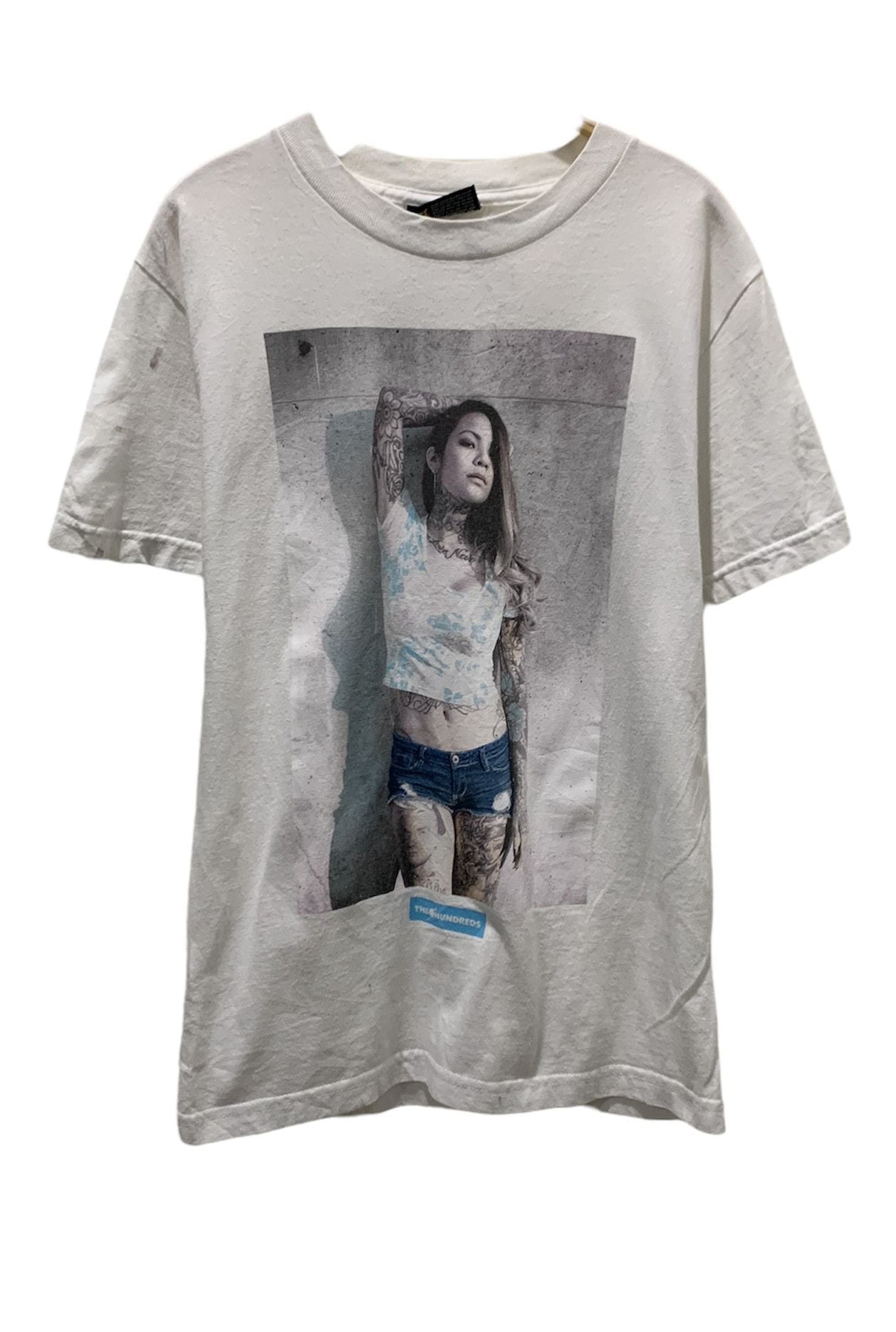 Hundreds The Hundreds Photo Girl Tee Hoodie, Sweatshirt | FlexRushtees.com