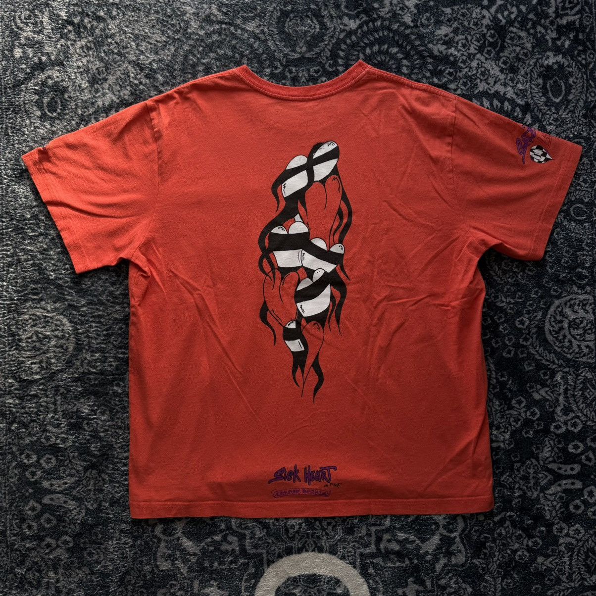 Hearts Chrome Hearts Matty Boy Sick Hearts T Shirt Xxl Hoodie, Sweatshirt | FlexRushtees.com