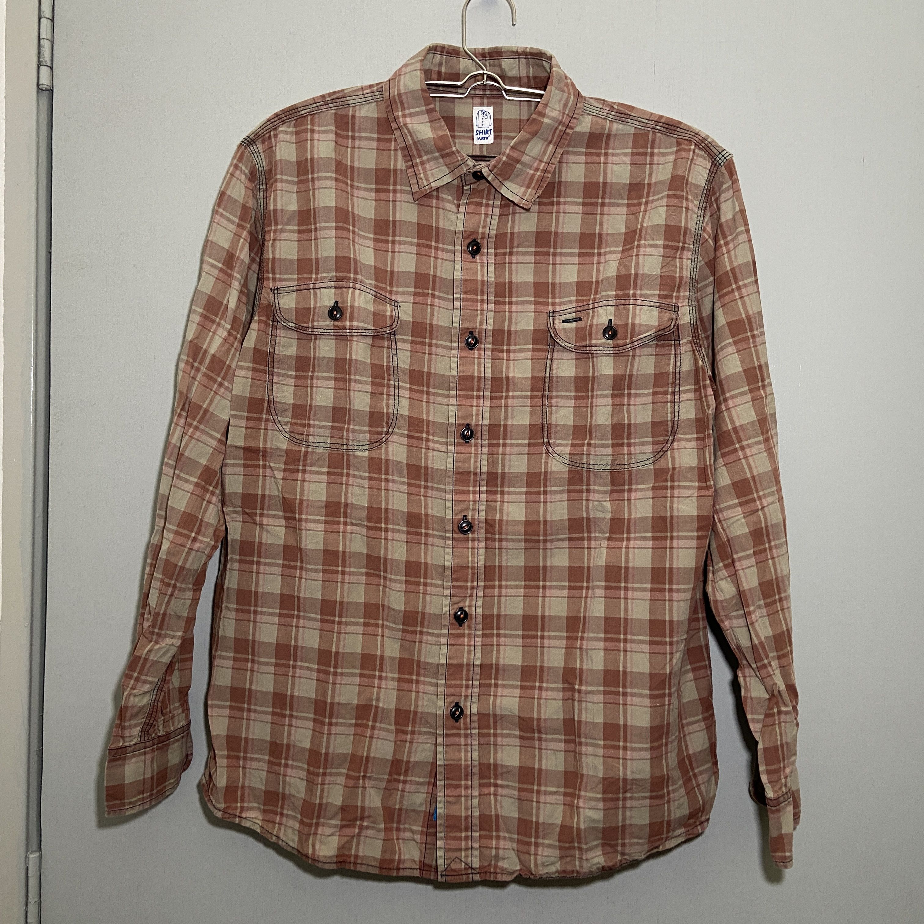 Kato Basic Tool Project Shirt Double Pocket Long Sleeve Hoodie, Sweatshirt | AU16VibeMintTees.com