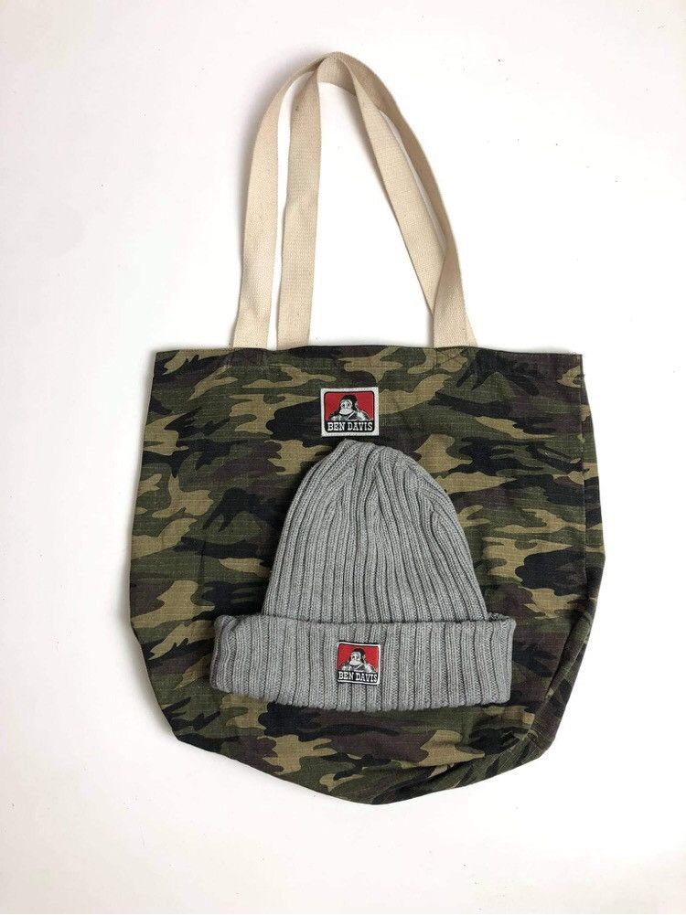 Davis Ben Davies Camo Style Tote Bag Free Snow Cap