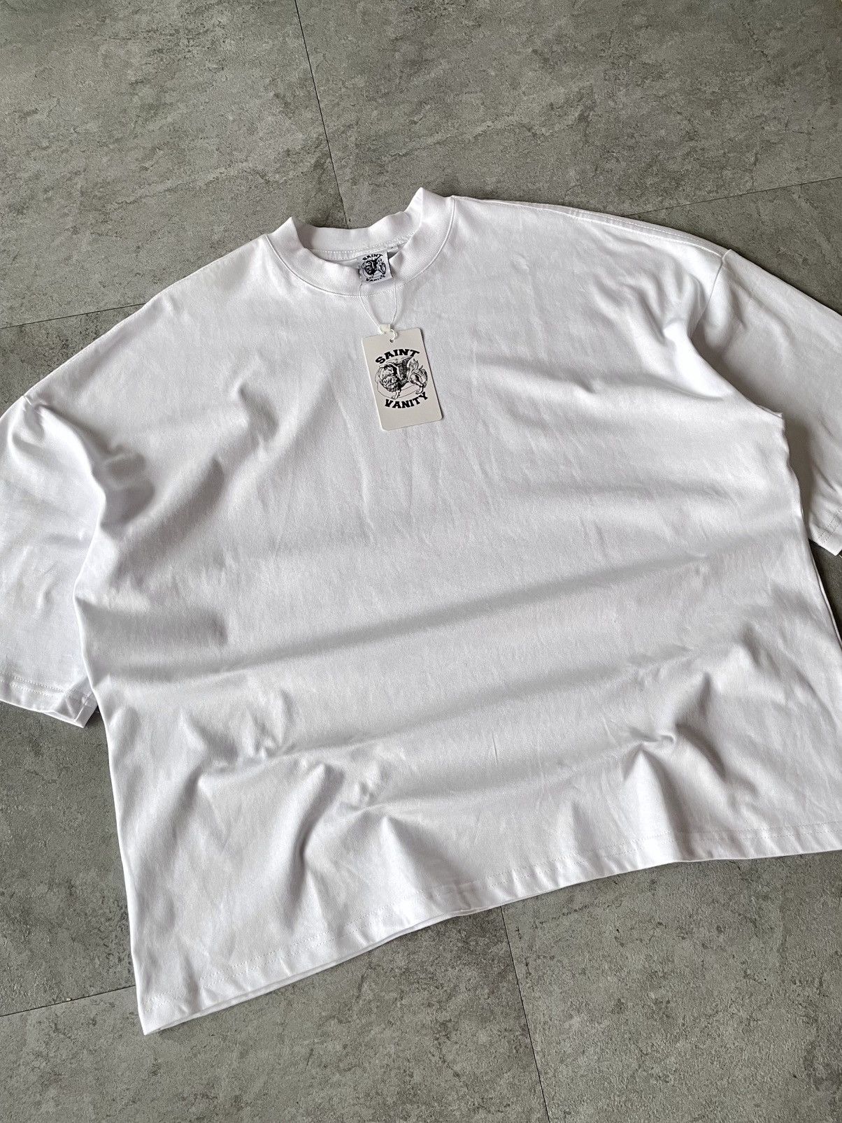 Vanity Saint Vanity Boxy Oversized Tee Hoodie, Sweatshirt | FlexRushtees.com