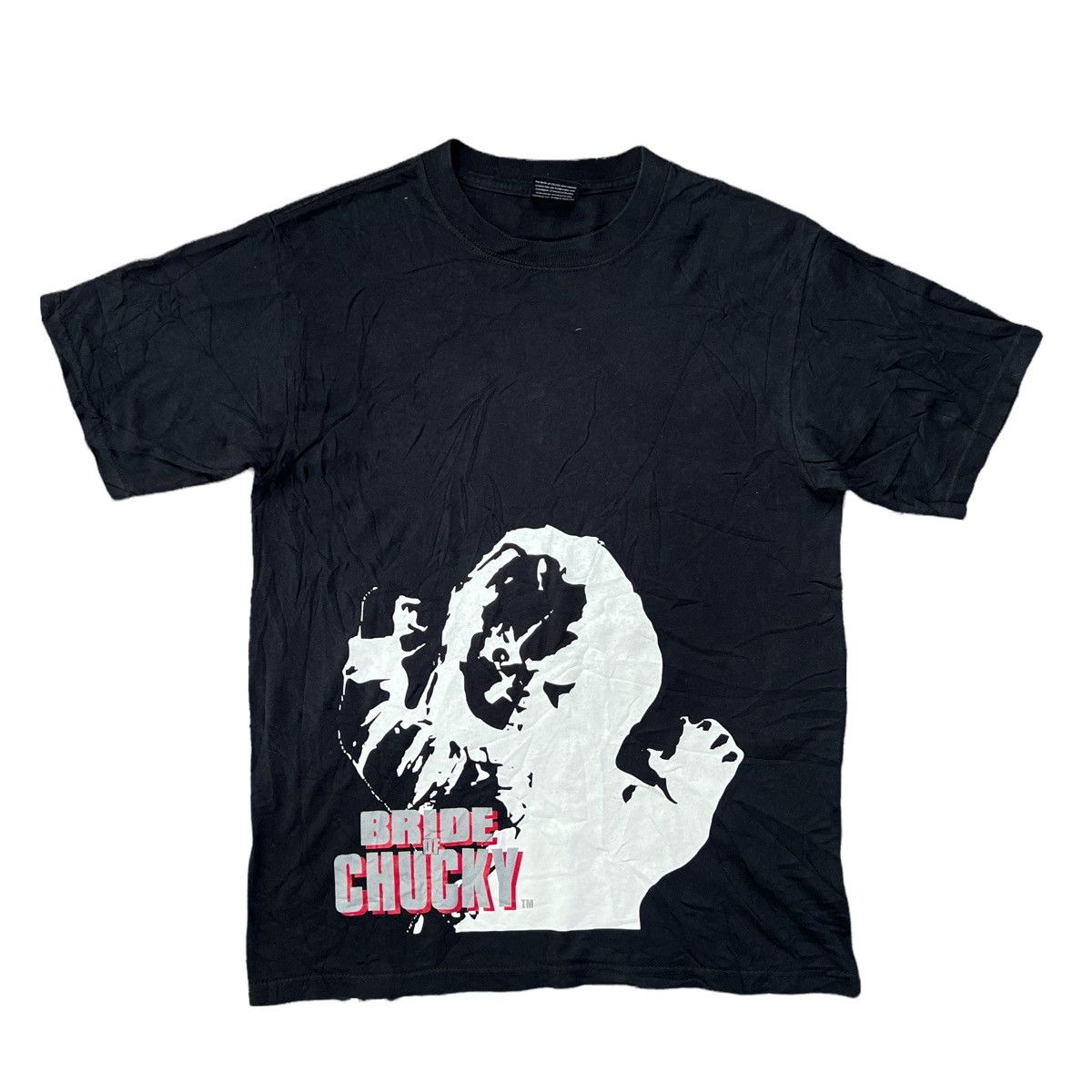 Vintage 1998 Childs Play Bride Of Chucky Halloween Horror Tshirt