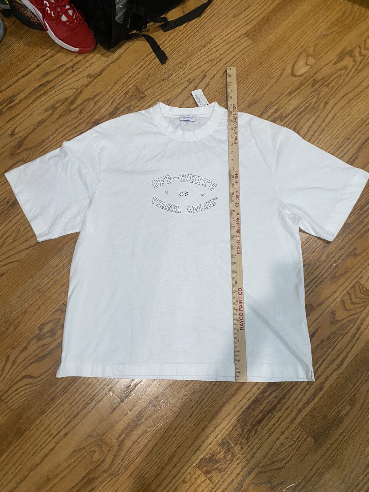 White Off White College Shirt Brand New Hoodie, Sweatshirt | FlexRushtees.com