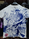 Kennedys Alloverprint Dead Kennedys White Tees Hoodie, Sweatshirt | FlexRushtees.com