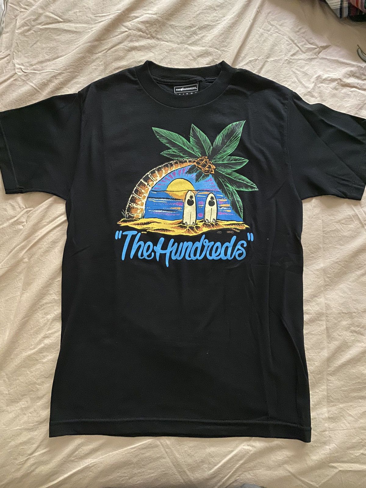 Hundreds The Hundreds Logo Beach Tee Hoodie, Sweatshirt | FlexRushtees.com