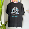 Fruit Of The Loom Vintage 90s Camarillo Soccer Art Illustration Thrashed Tee L Hoodie, Sweatshirt | FlexRushtees.com
