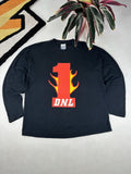 Vintage 90s Dnl Flame Tshirt Tee Y2k Longsleeve Screen Stars