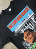 Vintage 1995 Million Man March Rap Tee Farrakhan Xxl Hoodie, Sweatshirt | FlexRushtees.com