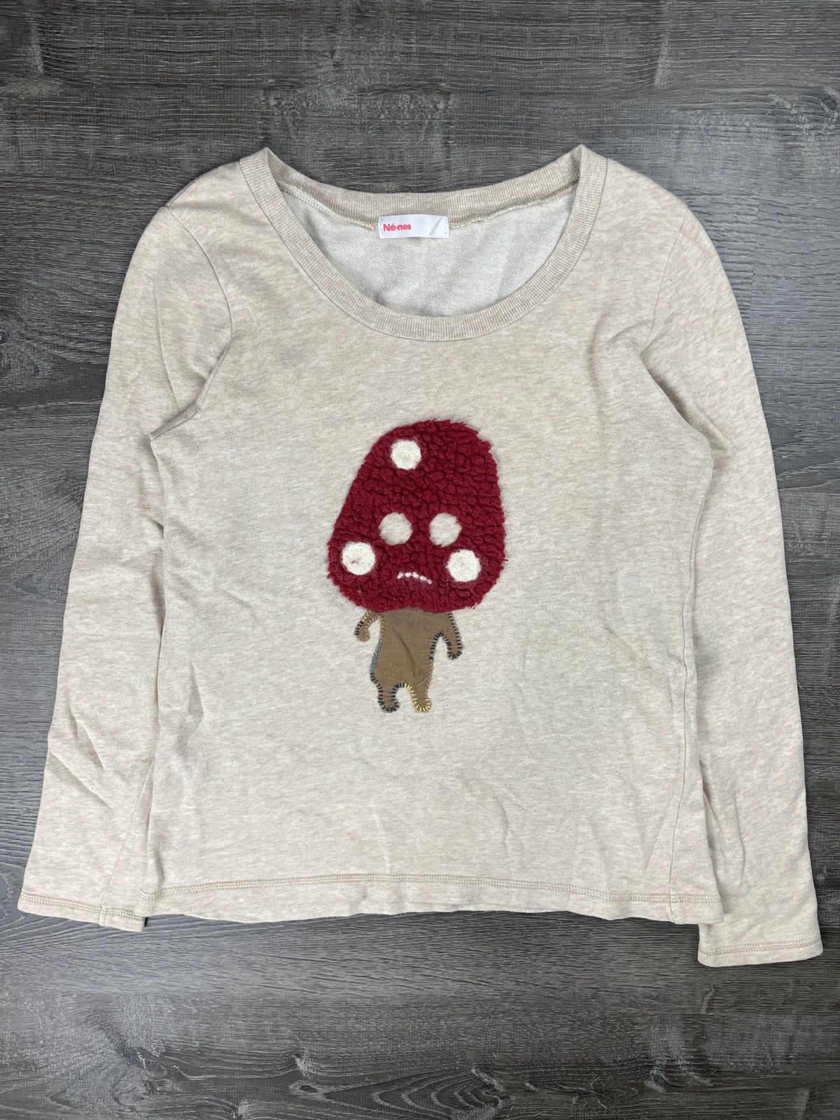 Ne Net Mushroom Character Long Sleeve
