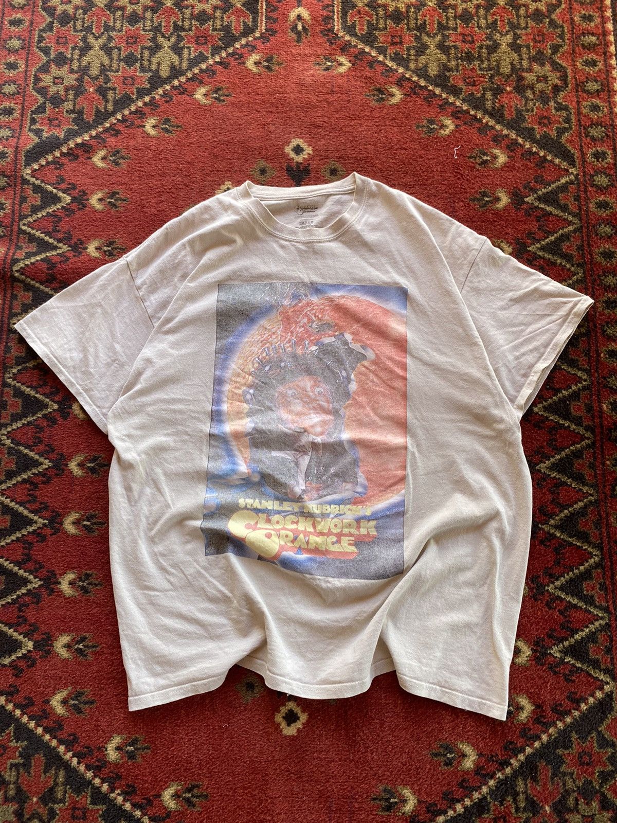Vintage Clockwork Orange Movie Art T Shirt