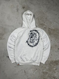 Fighter Vintage Street Fighter Ii White Hoodie Embroidery