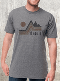 Men S Vintage Mountain Tee Retro Outdoor Adventure Shirt