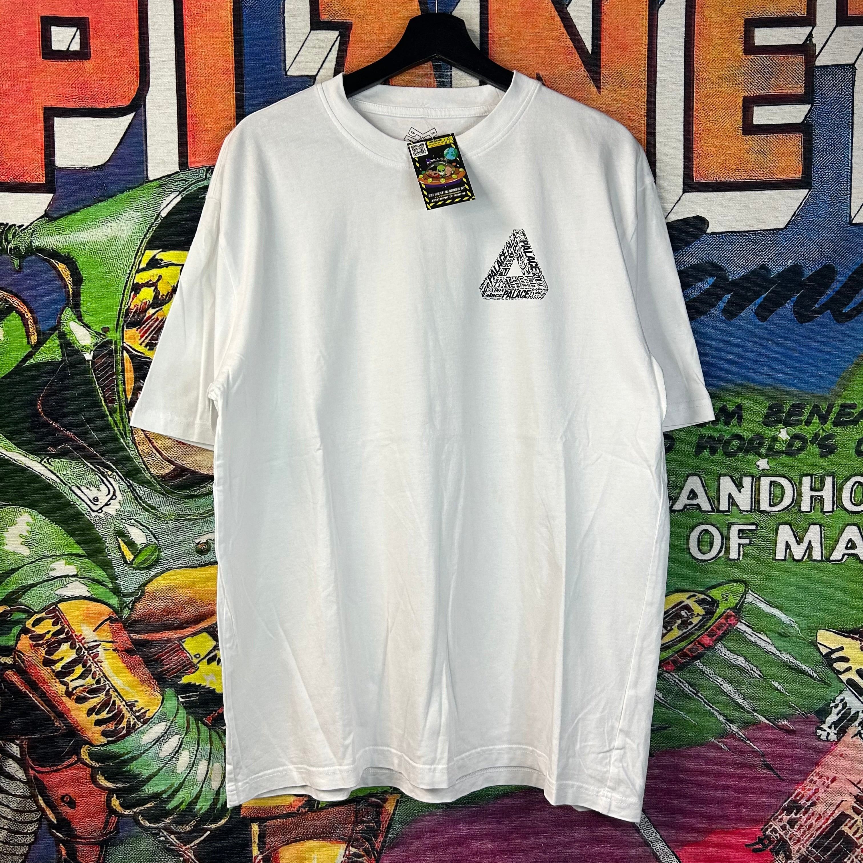 Palace Tri Text Tee Size Xl Hoodie, Sweatshirt | FlexRushtees.com