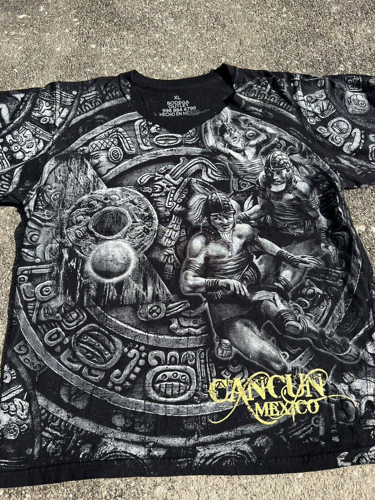 Mexicana Mexico Aztec Aop Tee