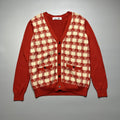 Net Ne Net Head Cat Knitted Cardigan