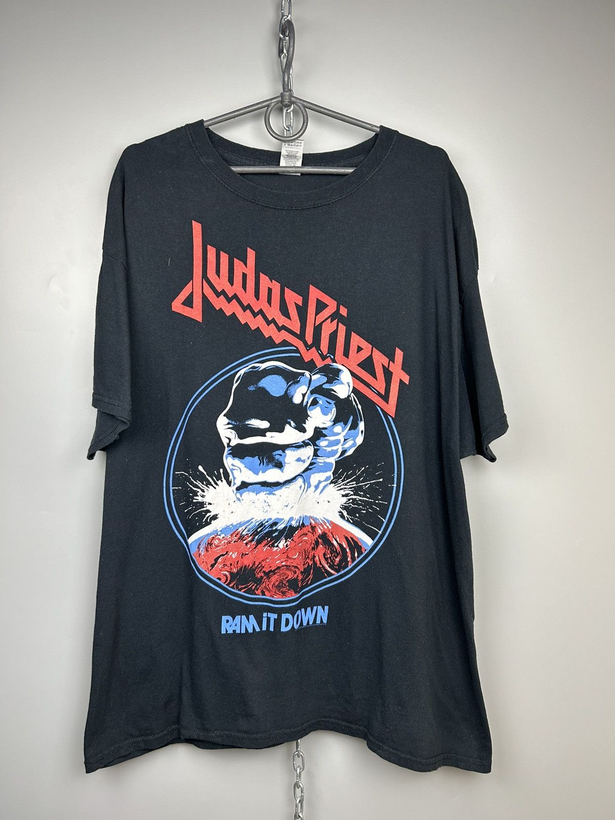 Vintage Judas Priest Ram It Down Tour T Shirt Hoodie, Sweatshirt | FlexRushtees.com