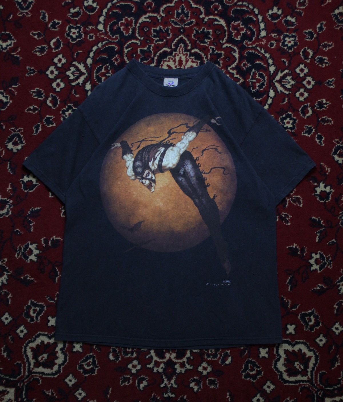 Liquid Blue Vintage 2002 Liquid Blue Gerald Brom Artwork T Shirt Hoodie, Sweatshirt | FlexRushtees.com