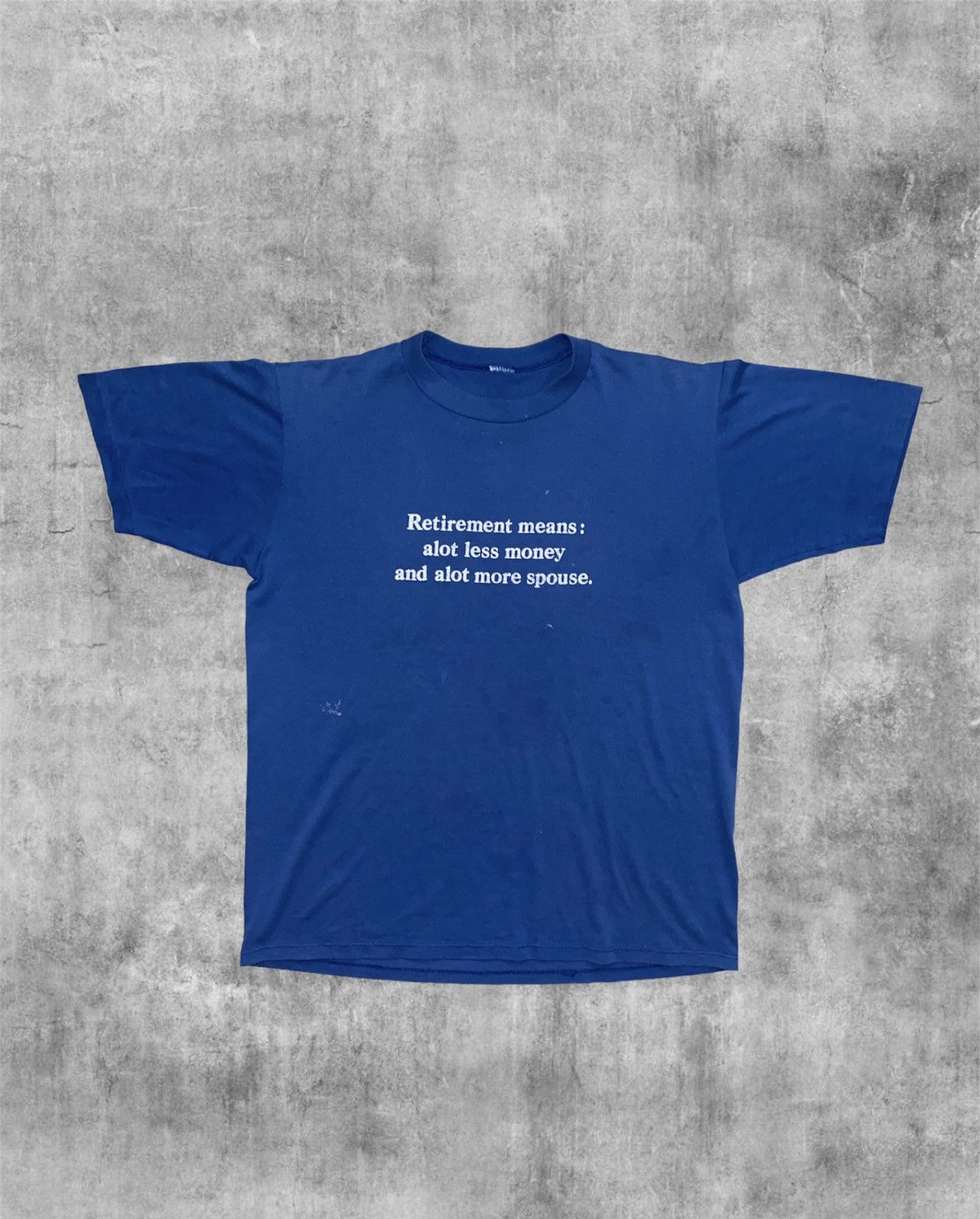 Vintage 90s Funny Comedy Text Tshirt