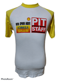 Vintage Shell Pit Staff Nos Raglan Tshirt Hoodie, Sweatshirt | FlexRushtees.com