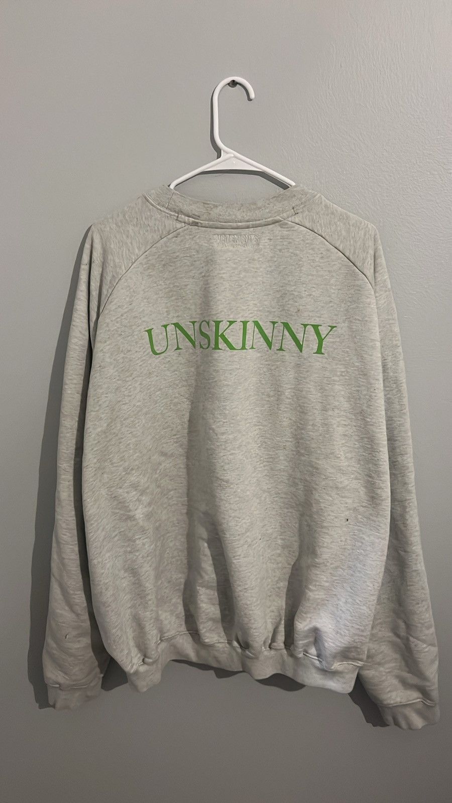 Vetements Unskinny Crewneck T-Shirts, Hoodie, Sweatshirt | FlexRushtees.com