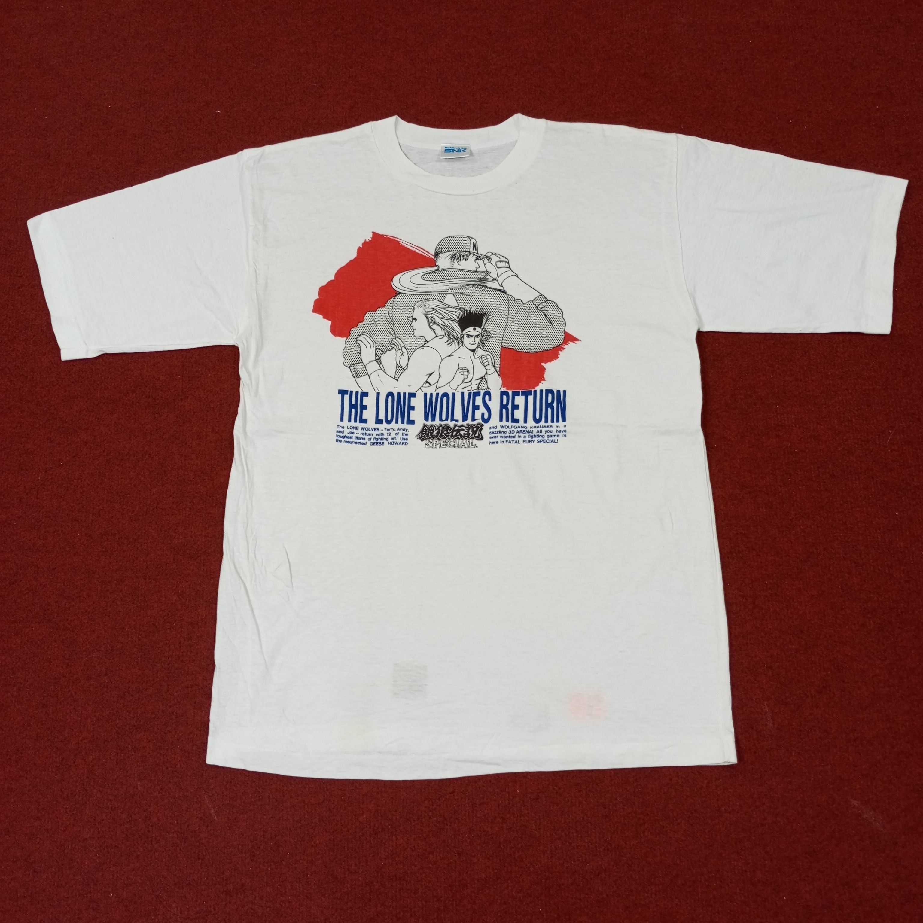 Vintage Fatal Fury Special King Of Fighter Style Games Tee C249n21