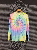 Vintage Sand Cloud Spiral Tie Dye Psychedellic Hippies Tee