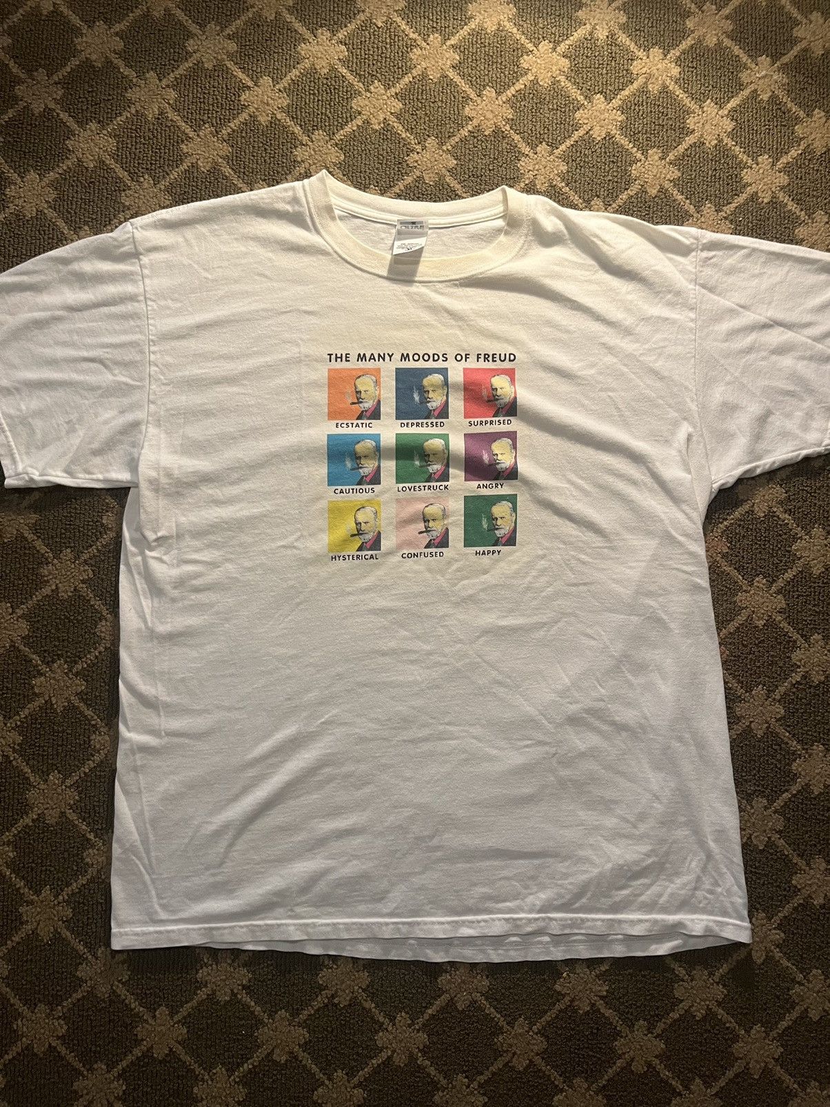Vintage The Many Moods Of Frued T Shirt