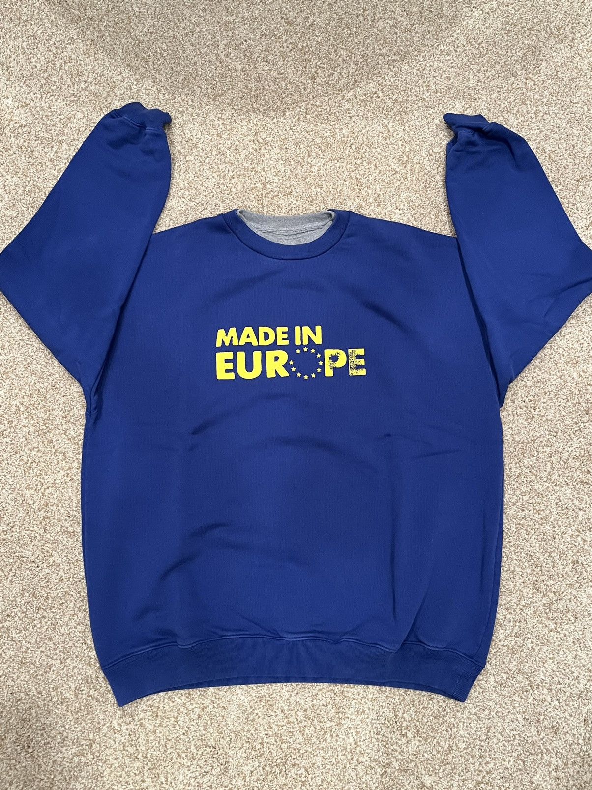 Vetements Made In Europe Sweatshirt T-Shirts, Hoodie | FlexRushtees.com