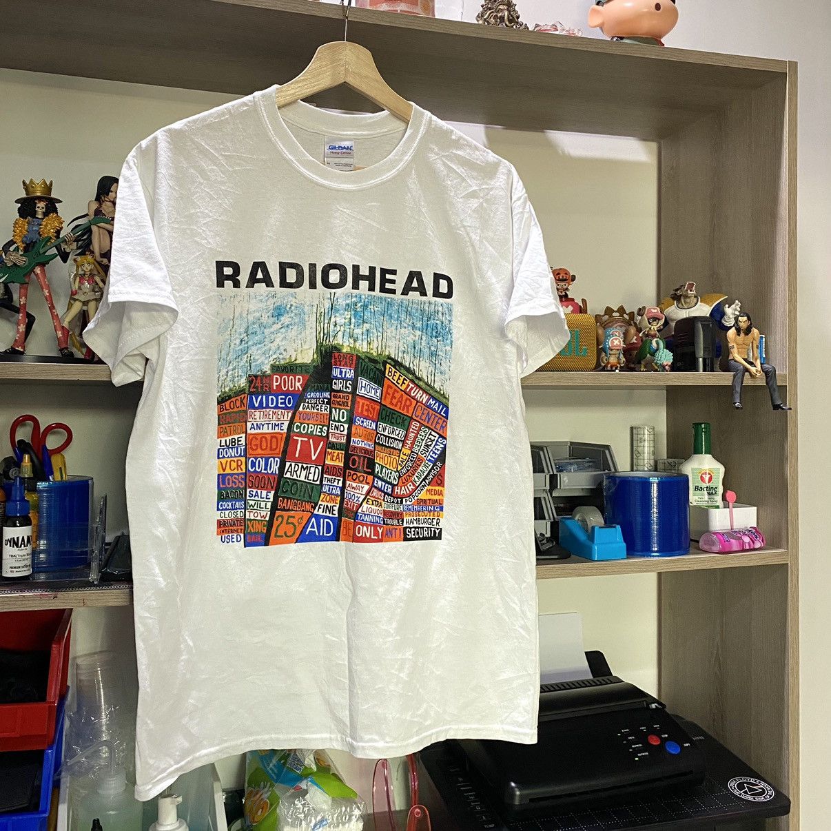 Band Tees Y2k Radiohead Tee Ddp No Import Fees Hoodie, Sweatshirt | FlexRushtees.com