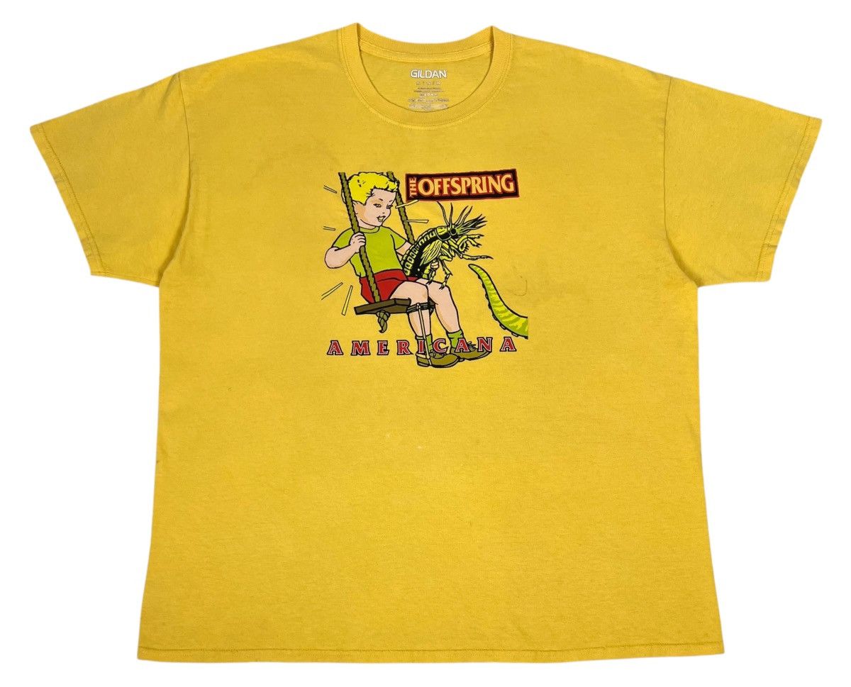 Band Tees Vintage Offspring Americana Album Promo Tee Hoodie, Sweatshirt | FlexRushtees.com