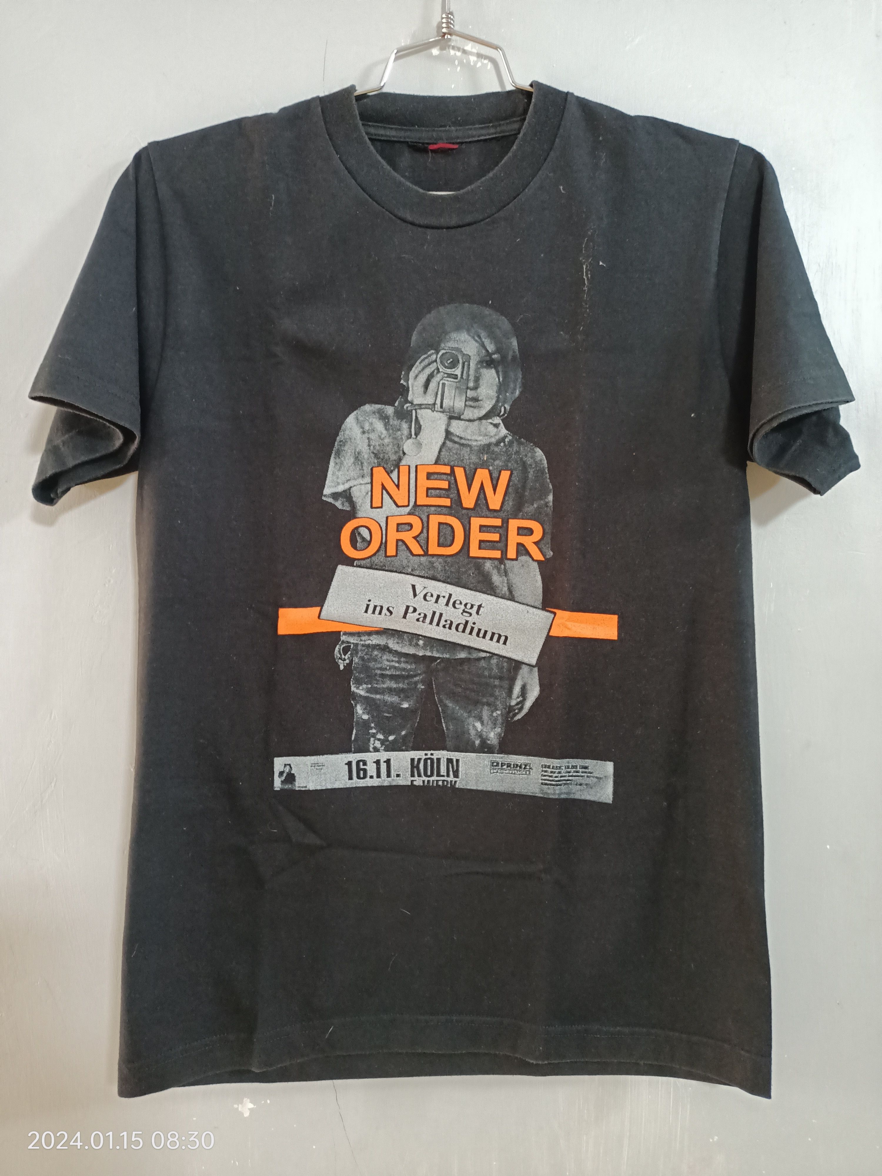 Vintage New Order Paladium Concert Tee Hoodie, Sweatshirt | FlexRushtees.com