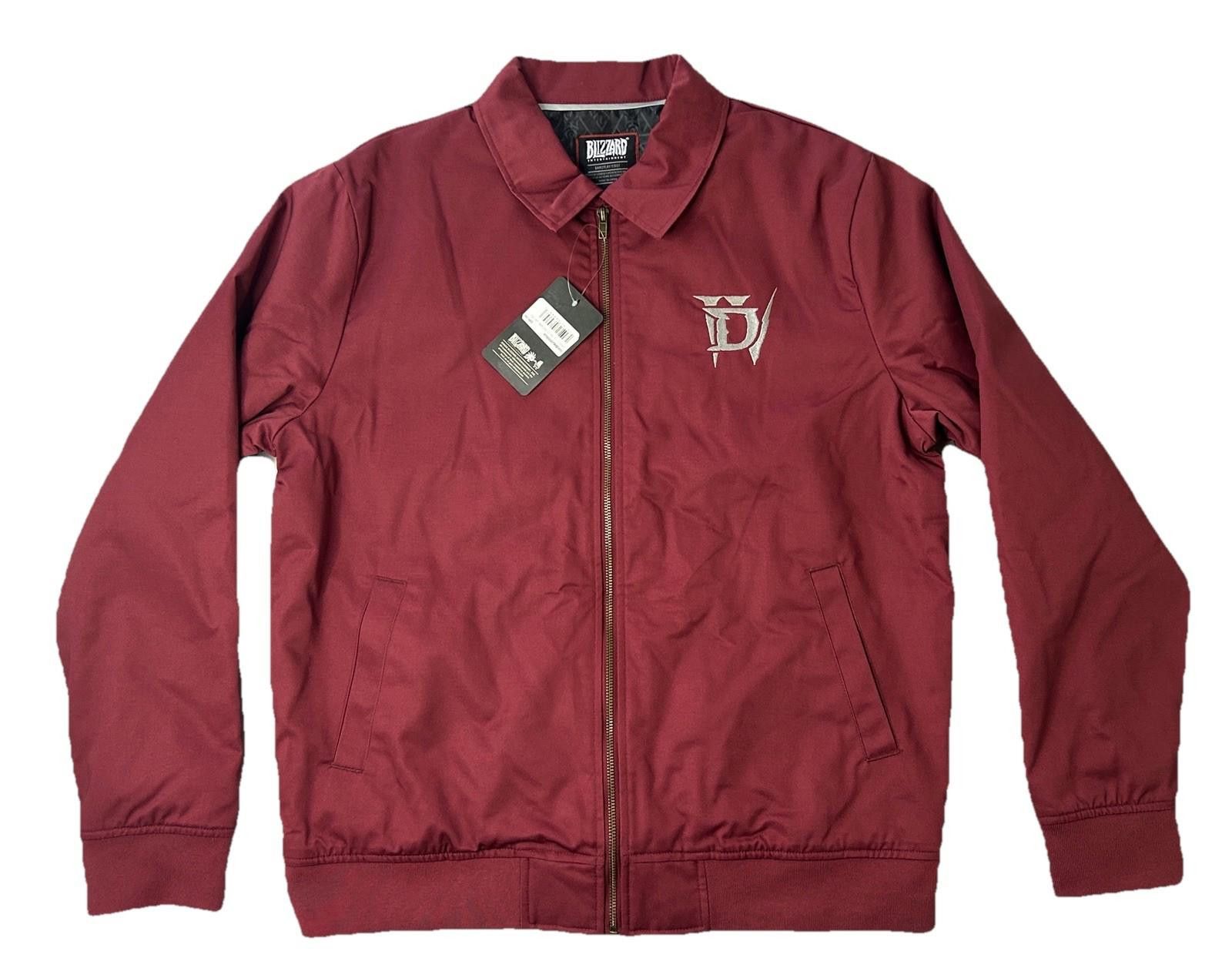 Other Diablo Iv 4 Maroon Full Zip Men S Large Nwt Sold Out 2023