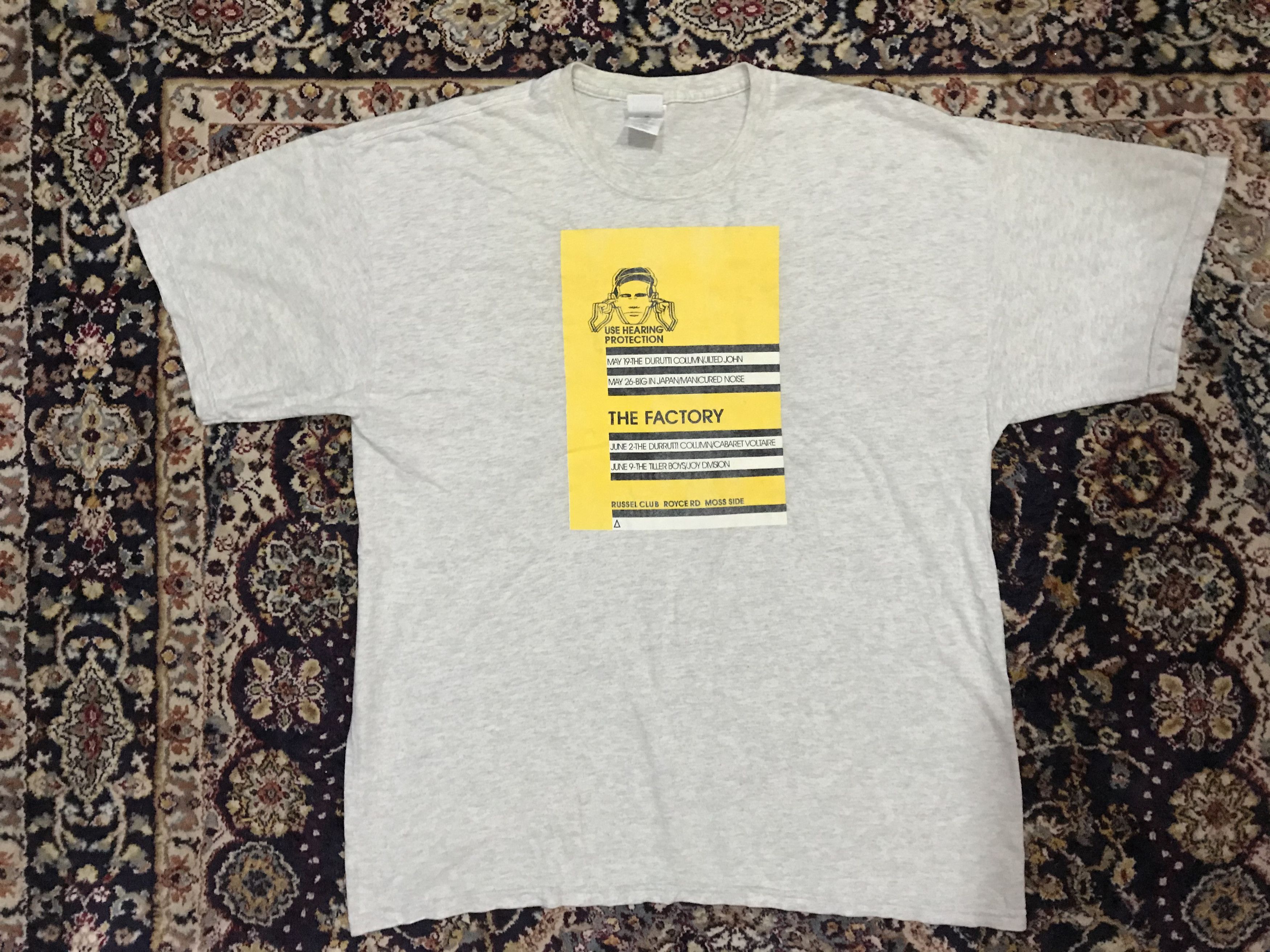 Vintage Factory Joy Division Durutti Column Rock Band Tshirt Hoodie, Sweatshirt | FlexRushtees.com