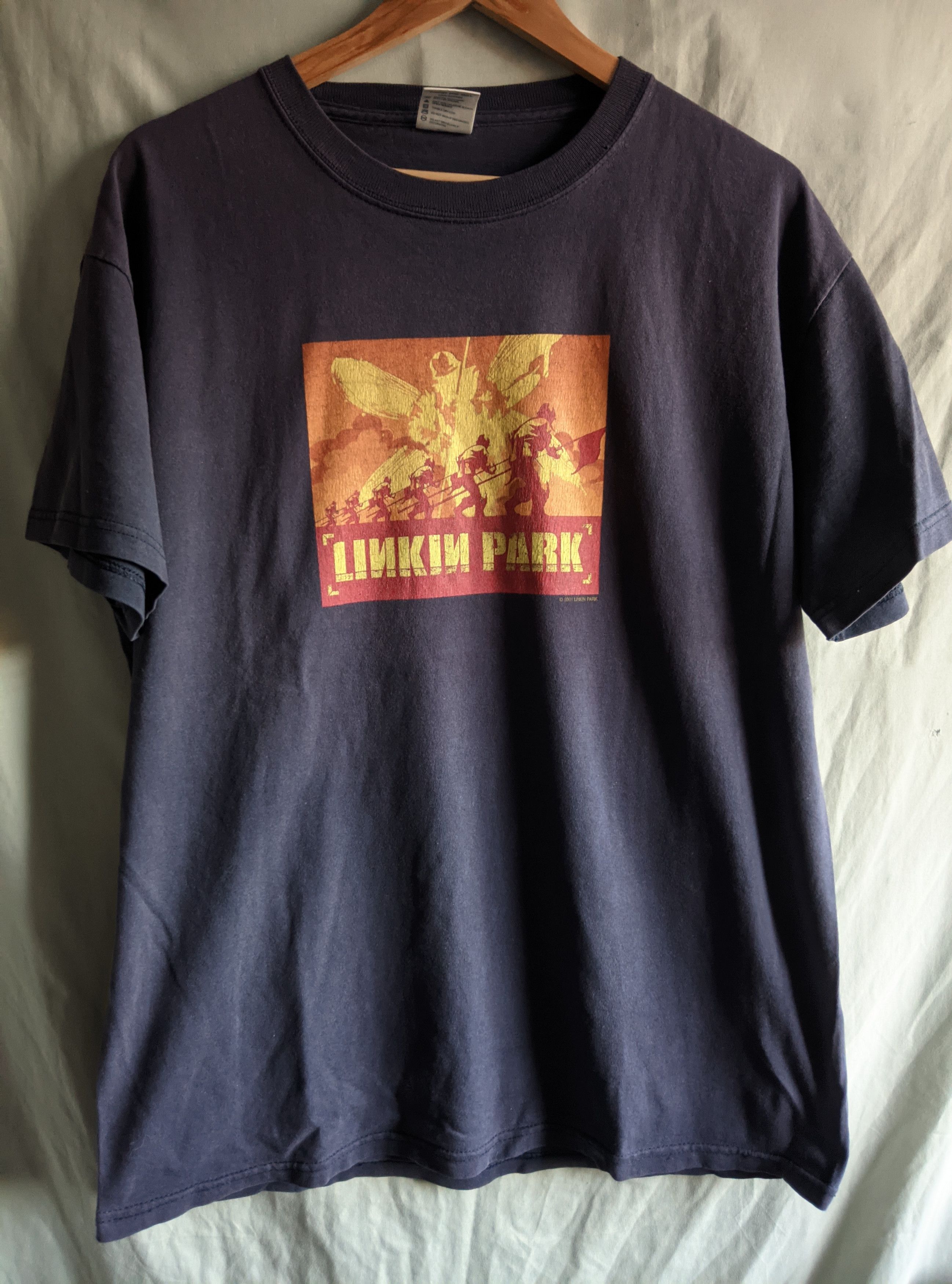 Vintage 2001 Linkin Park Hybrid Theory T Shirt Hoodie, Sweatshirt | FlexRushtees.com