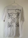 White Off White Abstract Tee Hoodie, Sweatshirt | FlexRushtees.com