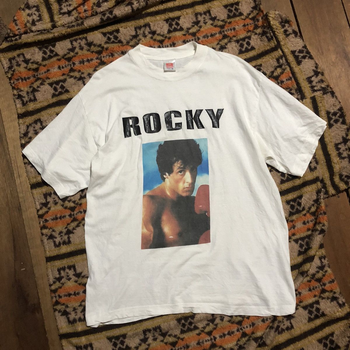 Band Tees Vintage Rocky Movie Rare T Shirt Hoodie, Sweatshirt | FlexRushtees.com