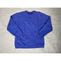 Vintage Hanes Beefy T Blue Blank Crewneck Sweatshirt