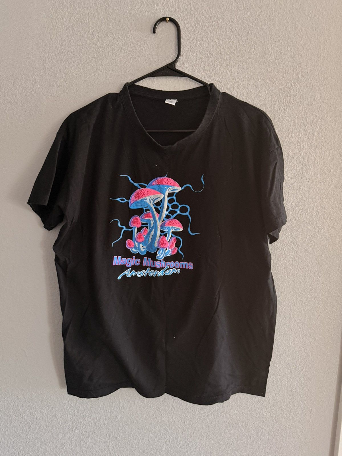 Other Vintage Rare Amsterdam Magic Mushrooms Tourist T Shirt