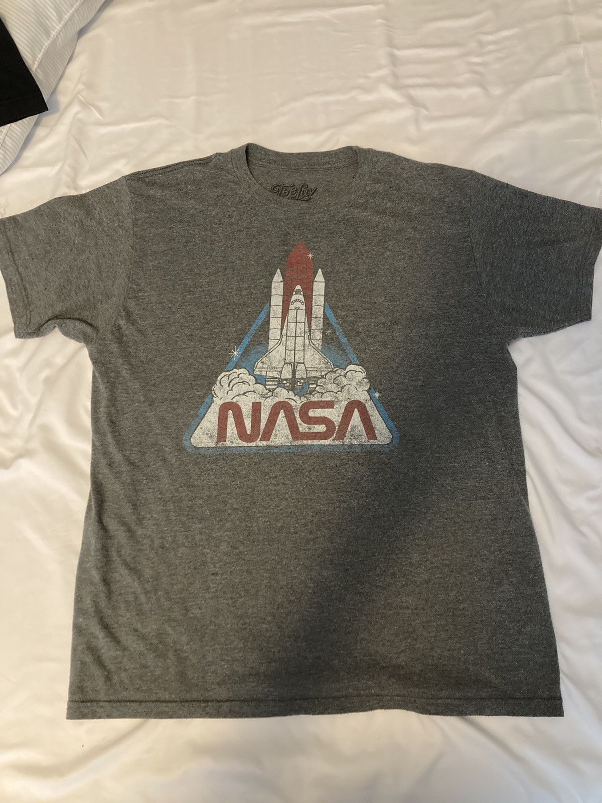 Gray Vintage Nasa T Shirt