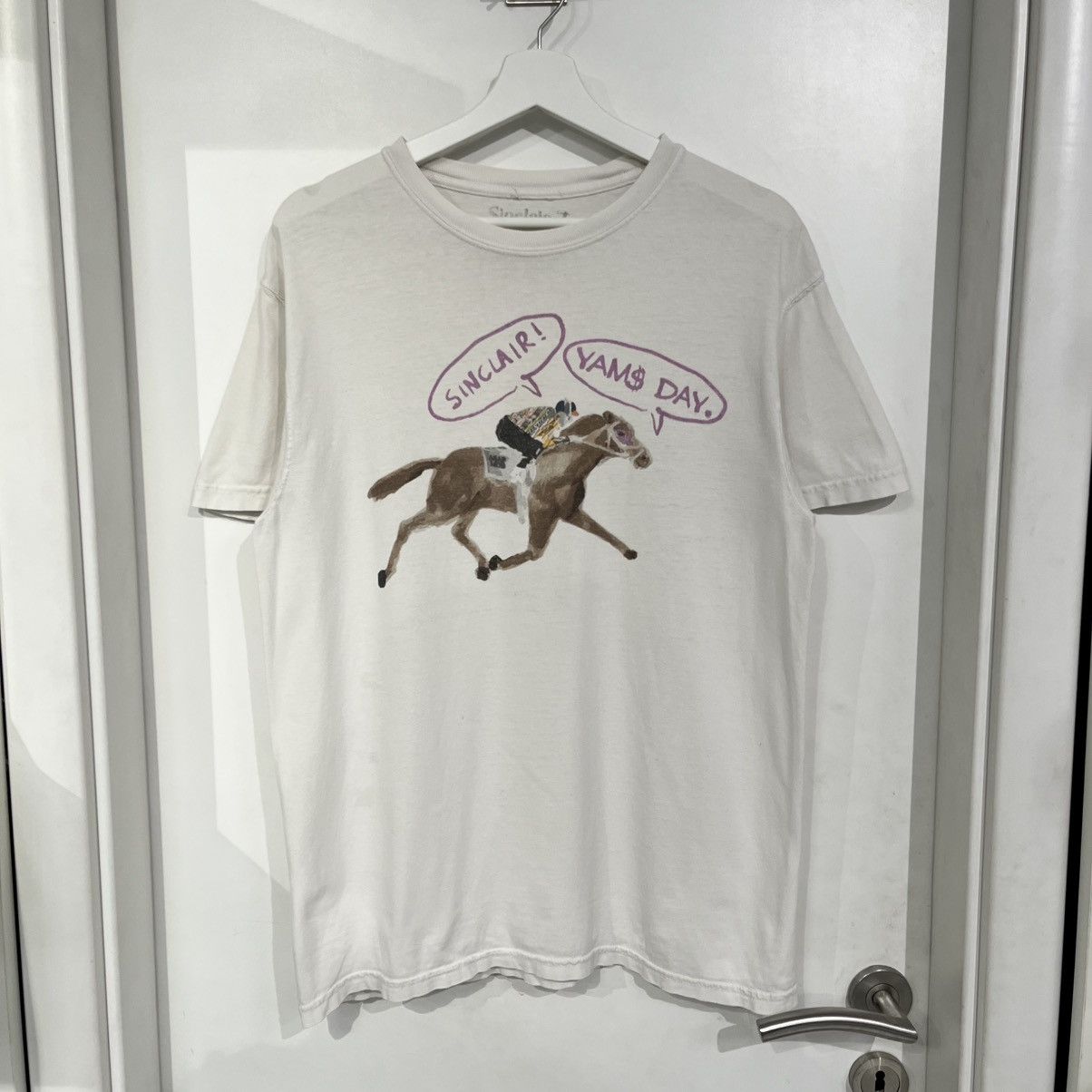 Global Sinclair Global Yams Day Long Beach Tee White